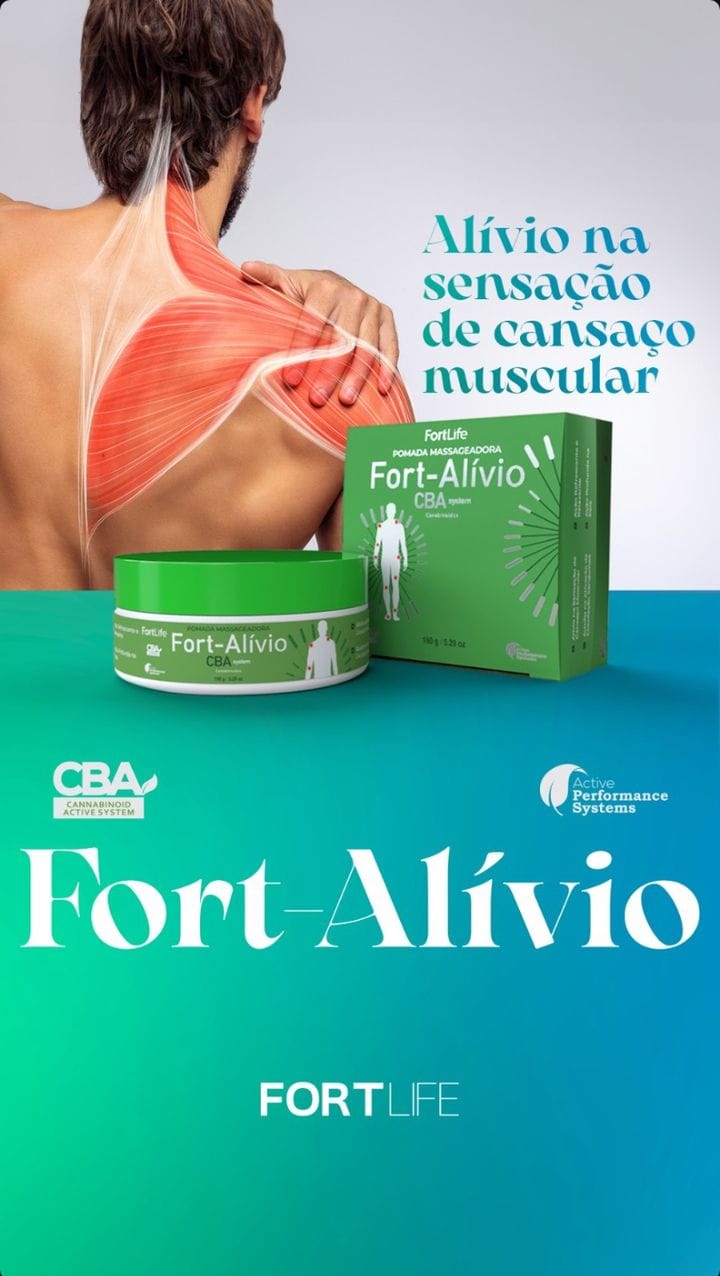 Fort-alivio Cba, com Canabinoides