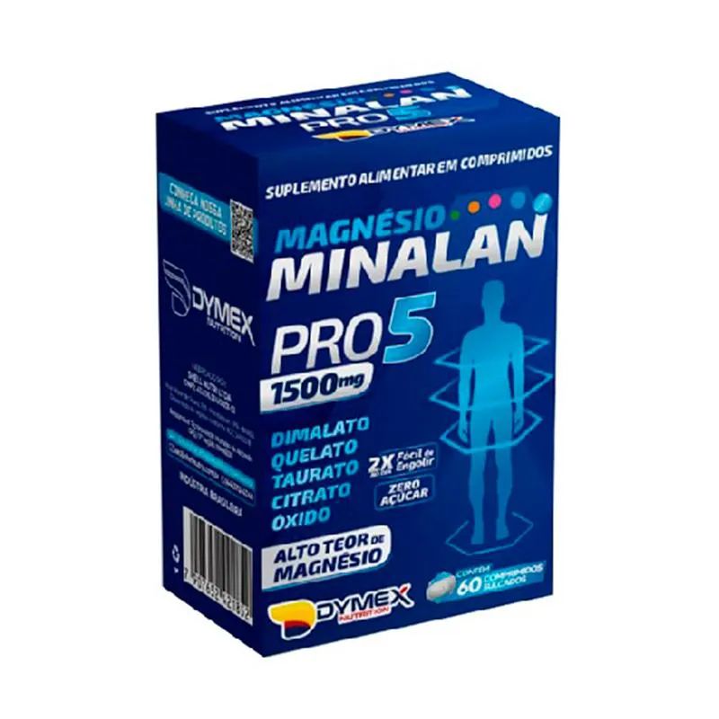 Magnésio Minalan Pro5 1500mg